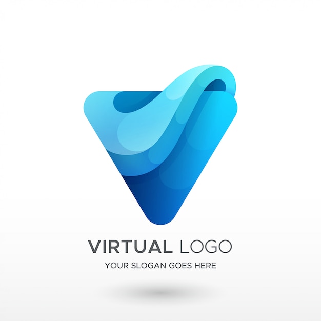 V Gradient Logo