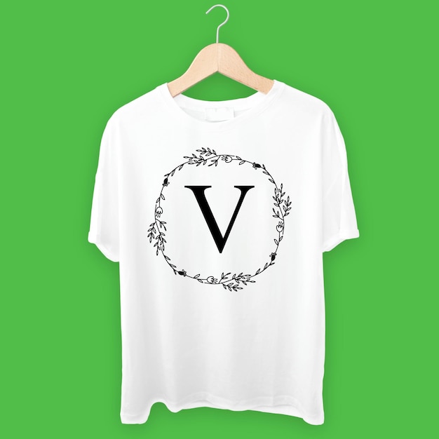 Vector v white tshirt versatile