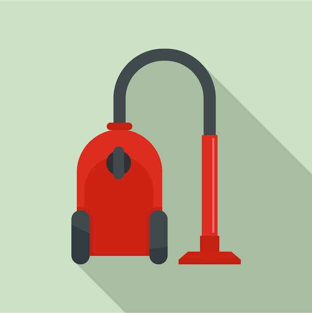 Vacuum cleaner icon Flat illustration of vacuum cleaner vector icon for web design