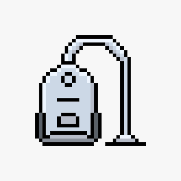 Vacuum cleaner pixel art