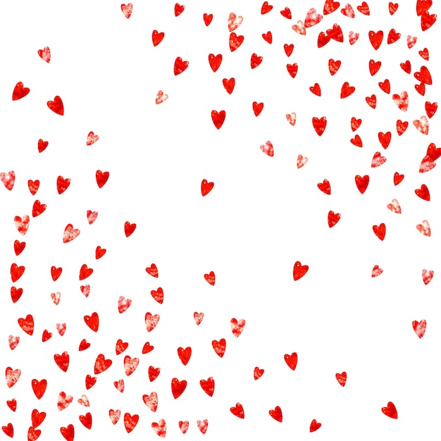 Valentine Day Template Handdrawn Banner For Celebration Random