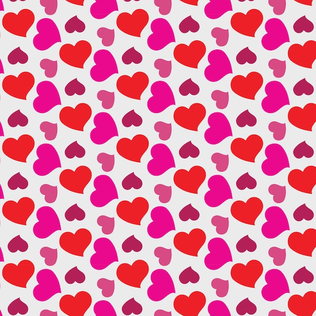 Valentine and Heart Seamless Pattern BackgroundHeart Pattern Vector Art Icons and Graphics