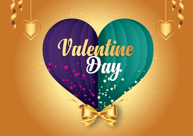 Valentine Paper Background Design