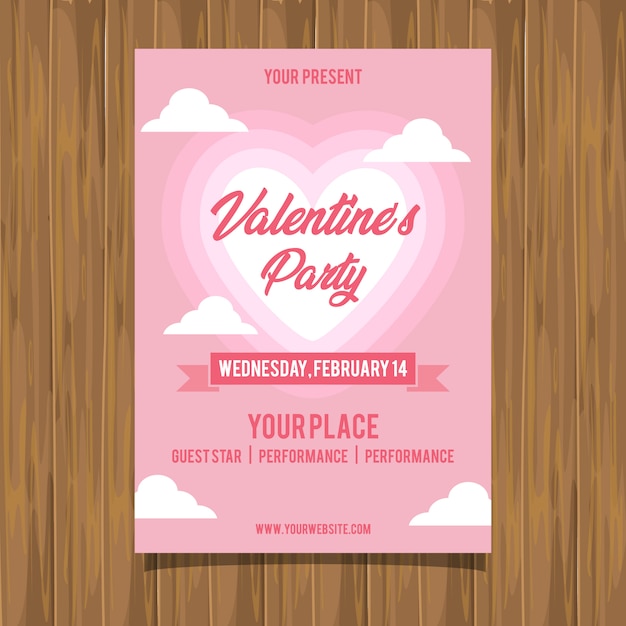 Valentine Party Event Flyer