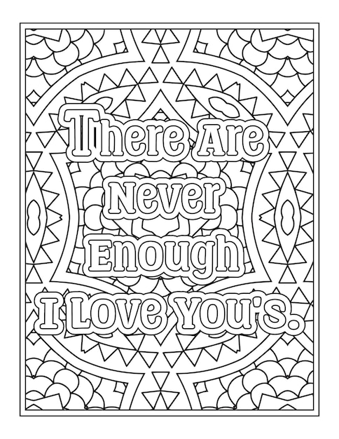 Valentine Quotes Coloring Pages for Kdp Coloring Pages