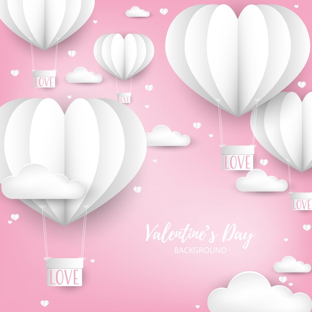 Valentine's Day background.