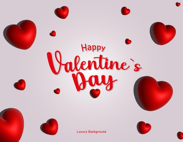 Valentine's Day and Love Background card