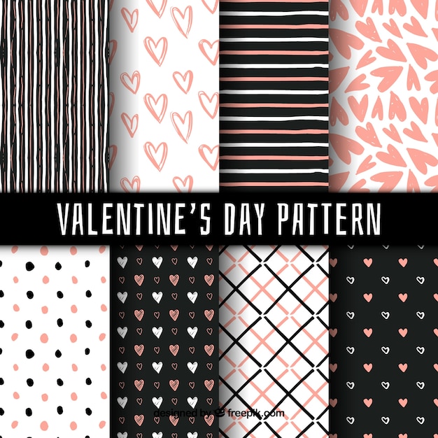 Valentine's day pattern