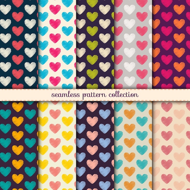 Valentine's Day patterns.