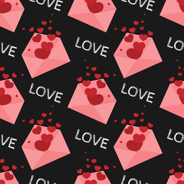 Valentine's Day seamless pattern