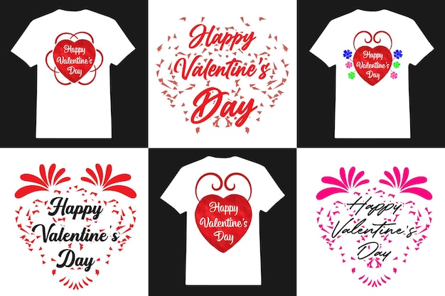 Valentine's Day t-shirt bundle design, valentine Vector design for weeding, poster, badge, art.