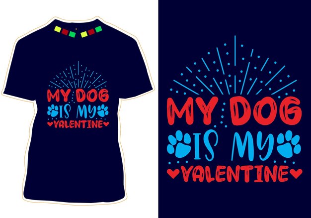 Valentine's day t-shirt design