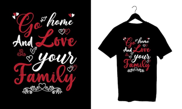 Valentine t shirt design