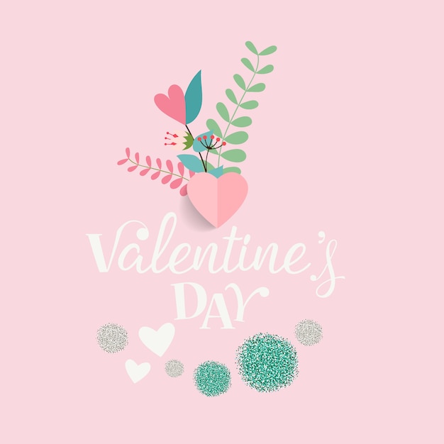 Valentines day background design. 