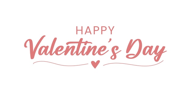 Valentines day holiday banner design background Vector