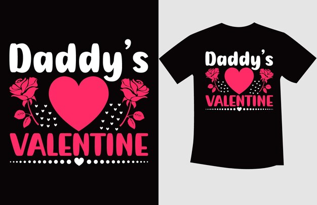 Vector valentines day t shirt design