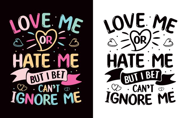 Vector valentines typography  t-shirt design.