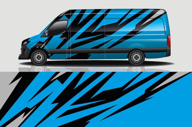 Van Car Decal Wrap Design 