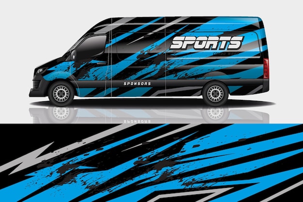 Van car decal wrap  