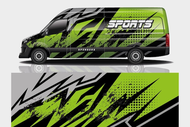 Van car decal wrap  