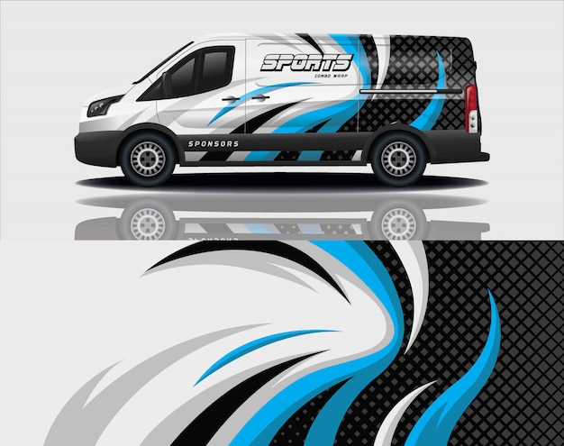 van decal wrap design