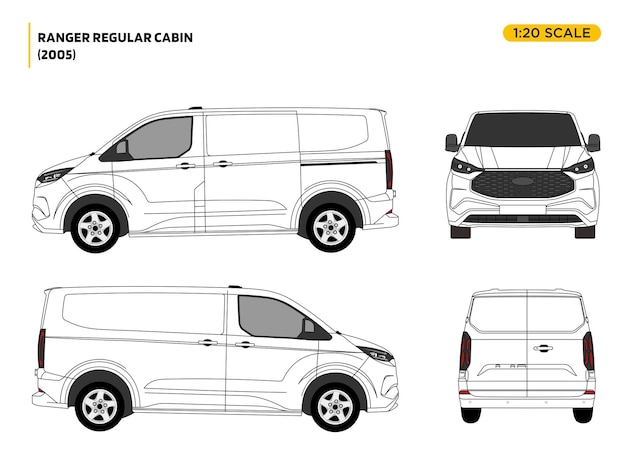 Van ETransit Custom 2023