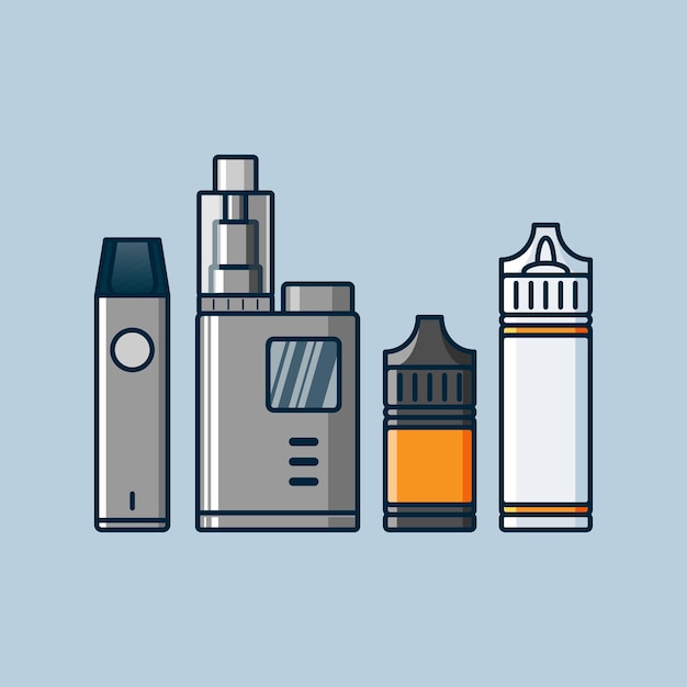 Vape icon vector isolated illustration