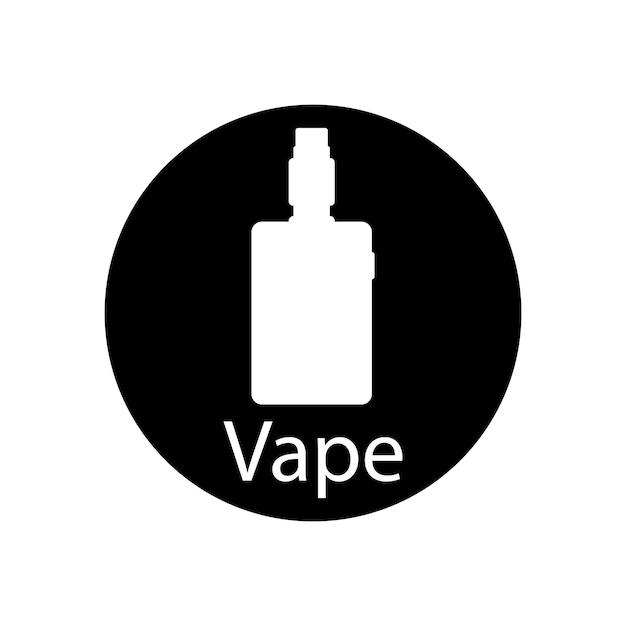 vape icon vector template illustration logo design