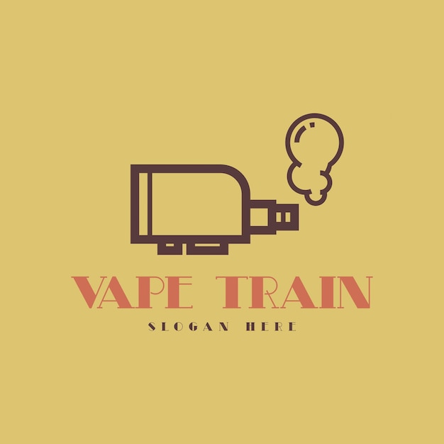 Vape Logo Design Concept for Vape Shop and Store