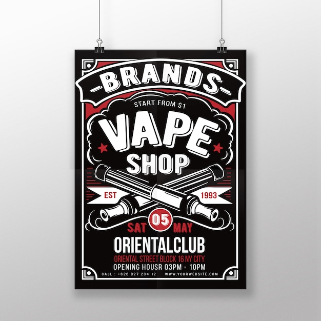 Vape Store flyer