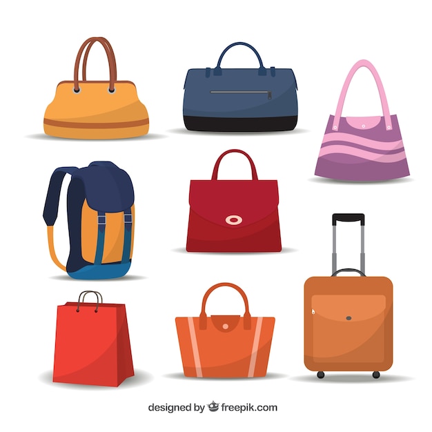 Variety of bags