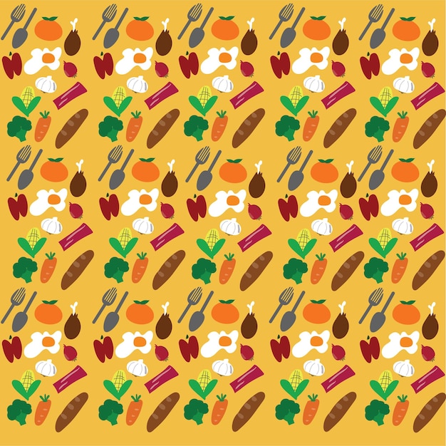 various food vector