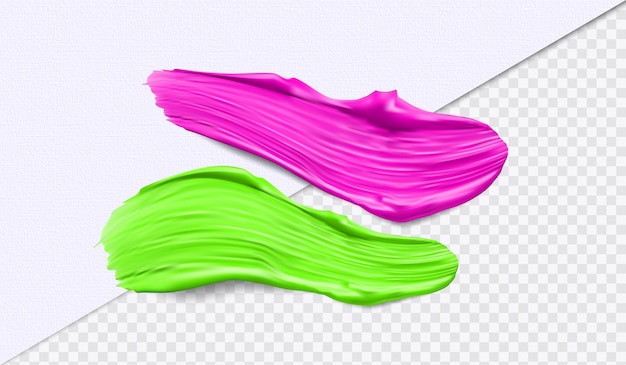 Vector 3D Brush Strokes