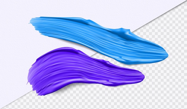 Vector 3D Brush Strokes