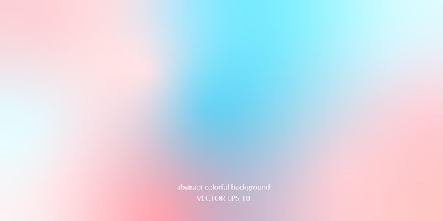 Vector abstract colorful background blurred gradient pastel colors palette for wallpaper Soft gradient in peach nude and pinkxA