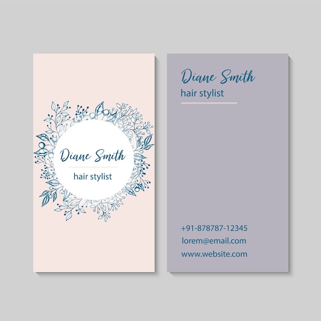 Vector vector abstract creative business cards set template vector illustration