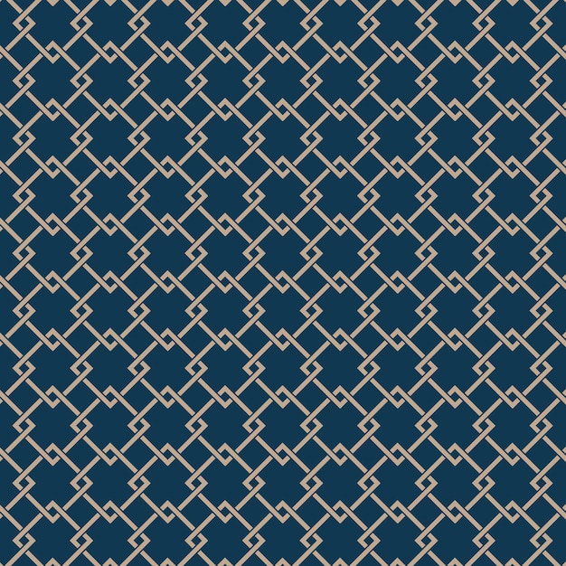 Vector abstract geometric islamic background based on ethnic muslim ornaments intertwined paper st