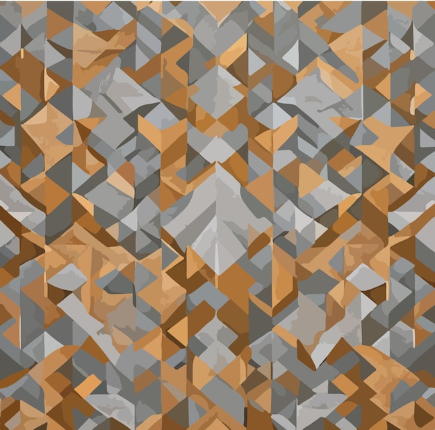 Vector abstract geometric seamless pattern