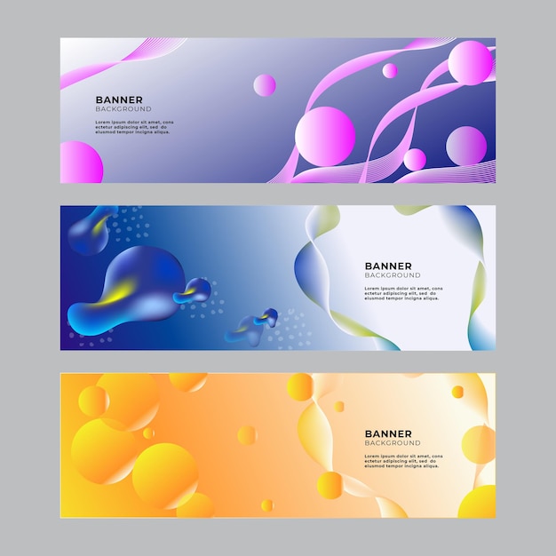 Vector abstract graphic design Banner Pattern background template