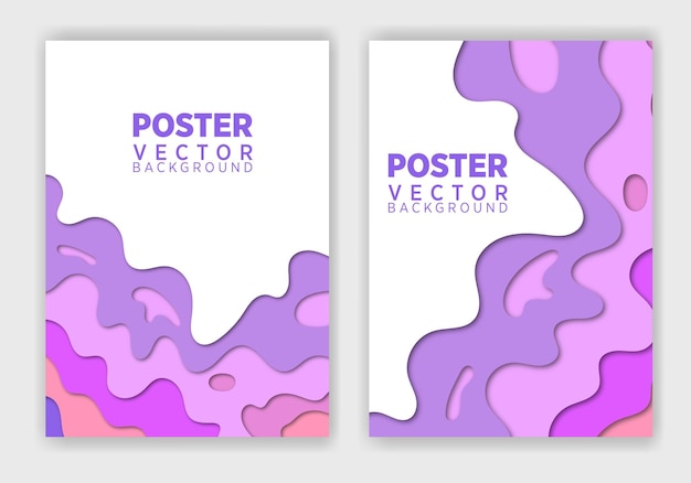 Vector abstract graphic design Poster . Vector vertical poster template, abstract design.