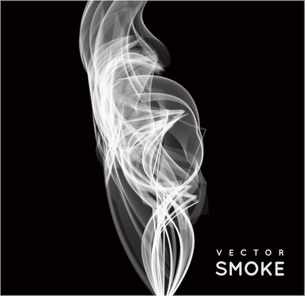 Vector abstract smoke background