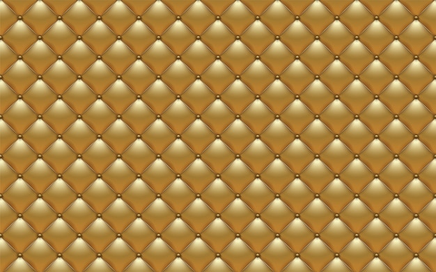 Vector abstract upholstery or gold leather texture sofa background