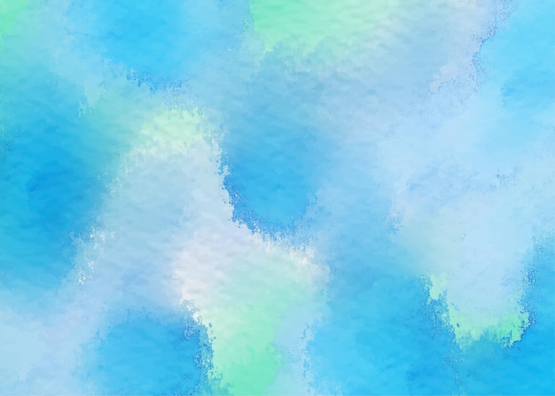 vector abstract vibrant blue watercolor background