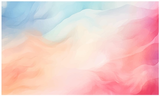 Vector abstract watercolor background