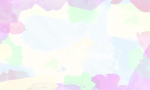 Vector abstract watercolor colorful background