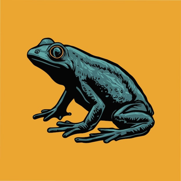 vector of Amphibian iludtration