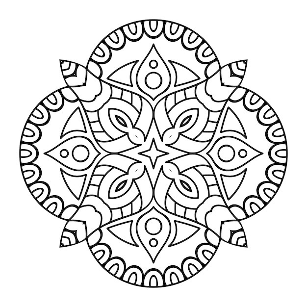 Vector arabesque ornament