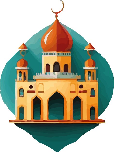 Vector vector architecture church illustration building travel mosque religion art design symbol