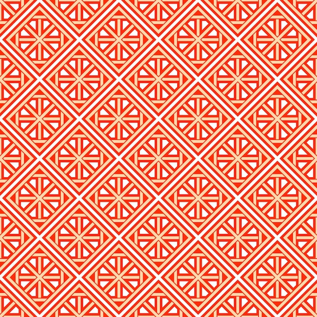 Vector vector asian geometric seamless pattern