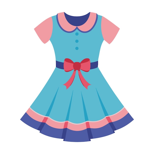 Vector vector babydoll dress